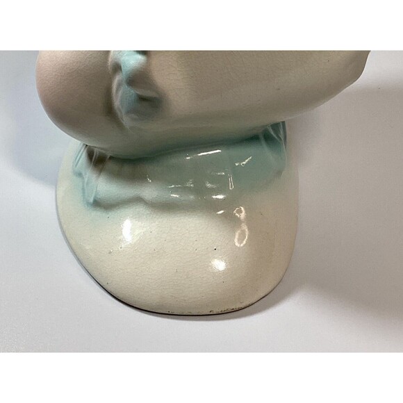Vintage Horton HB Ceramics Boy Baby Head Vase Planter - Picture 7 of 7